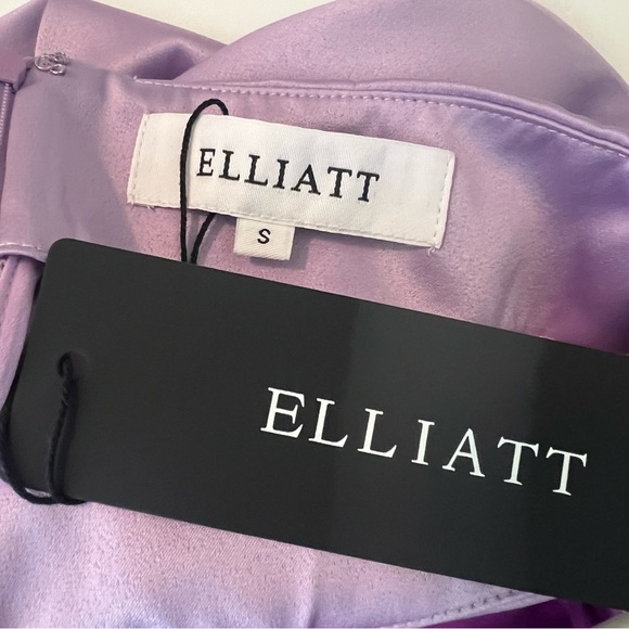 Elliatt | Halter Neck Back Bow Avril Maxi Dress Gown Lilac & Orchid | S - Picture 11 of 15
